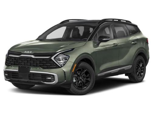 Jungle Green/Ebony Black Roof 2024 Kia Sportage S