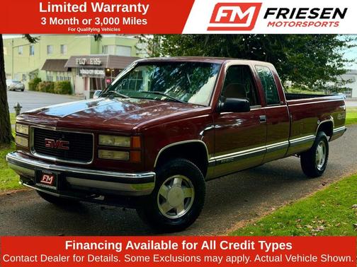 1998 GMC Sierra 1500 SL Extended Cab