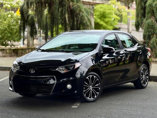 Black Sand Pearl 2016 Toyota Corolla S Plus