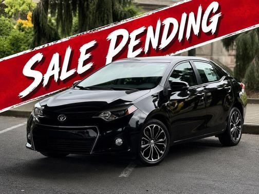 Black Sand Pearl 2016 Toyota Corolla S Plus