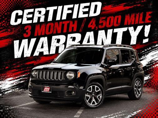 Black 2015 Jeep Renegade Latitude