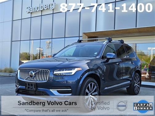 2022 Volvo XC90 Recharge Plug-In Hybrid T8 Inscription Extended Range 7P
