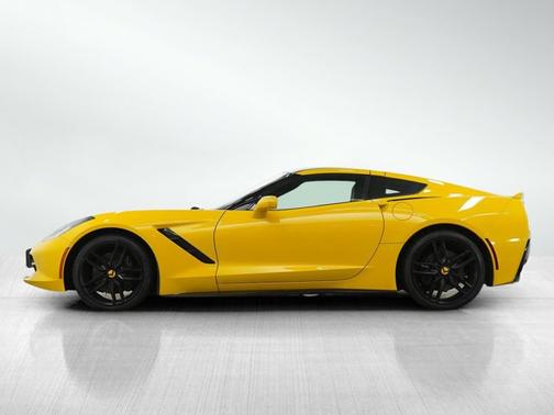 Yellow 2014 Chevrolet Corvette Stingray Z51