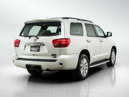 Blizzard Pearl 2012 Toyota Sequoia Platinum