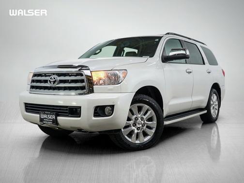 Blizzard Pearl 2012 Toyota Sequoia Platinum