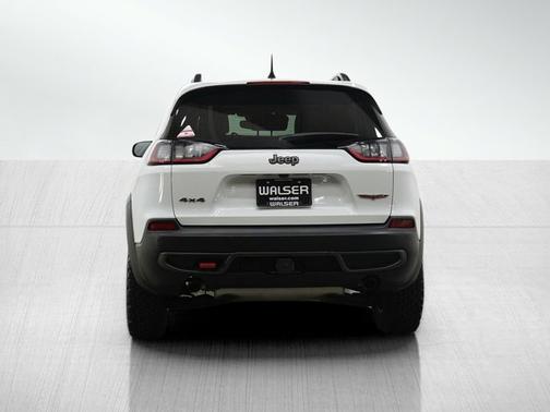 Bright White Clearcoat 2019 Jeep Cherokee Trailhawk