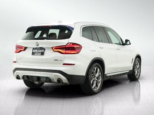 Alpine White 2021 BMW X3 xDrive30i