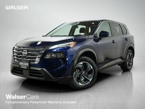 Deep Ocean Blue Pearl 2024 Nissan Rogue SV