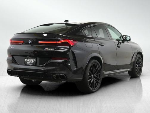 Black 2024 BMW X6 M60i