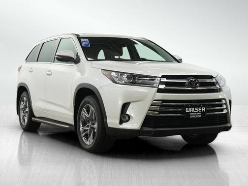 Blizzard Pearl 2019 Toyota Highlander Limited Platinum