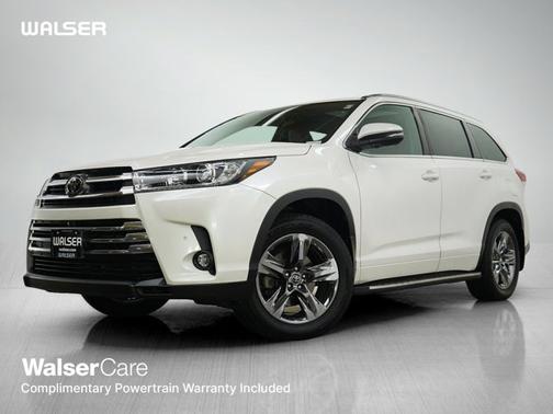 Blizzard Pearl 2019 Toyota Highlander Limited Platinum