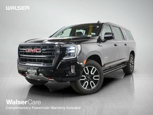 Onyx Black 2024 GMC Yukon XL AT4