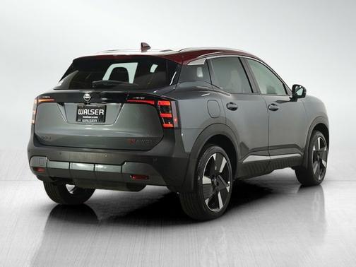 Gun Metallic/Scarlet Ember Tintcoat 2025 Nissan Kicks SR