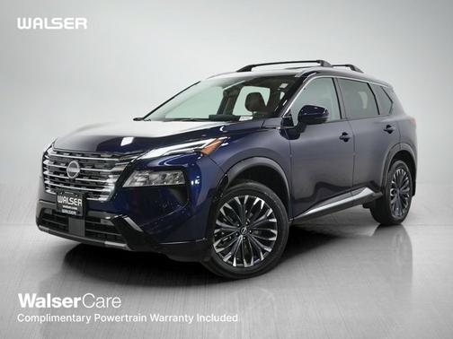 Deep Ocean Blue Pearl 2025 Nissan Rogue Platinum