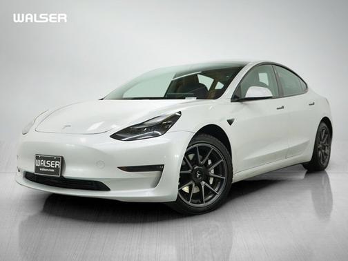 Black 2021 Tesla Model 3 Long Range