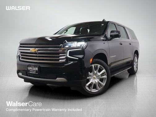 Black 2021 Chevrolet Suburban High Country