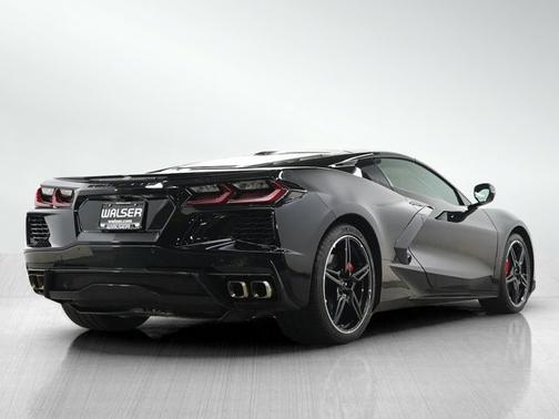 Black 2020 Chevrolet Corvette 3LT