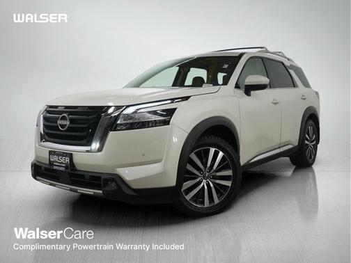 Pearl White Tricoat 2022 Nissan Pathfinder Platinum