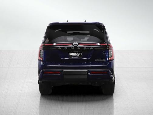 Deep Ocean Blue Pearl 2025 Nissan Armada Platinum Reserve