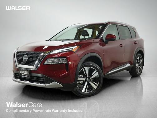 Scarlet 2023 Nissan Rogue Platinum