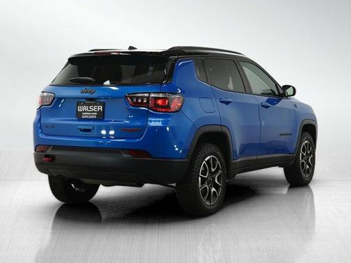 Hydro Blue Pearlcoat 2025 Jeep Compass Trailhawk