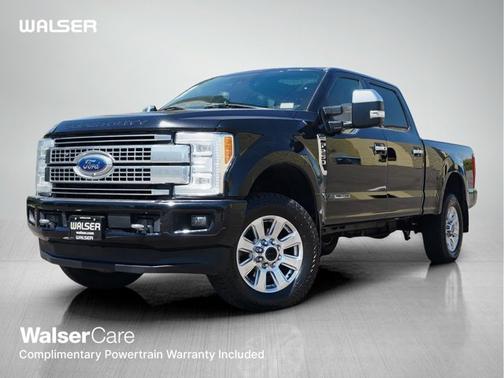 Black 2018 Ford F-250 Platinum