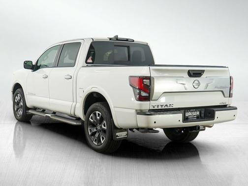 Pearl White Metallic 2023 Nissan Titan Platinum Reserve