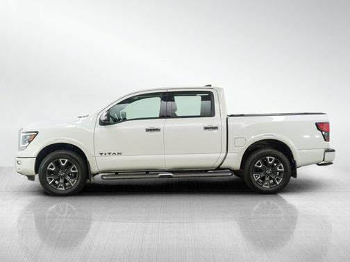 Pearl White Metallic 2023 Nissan Titan Platinum Reserve