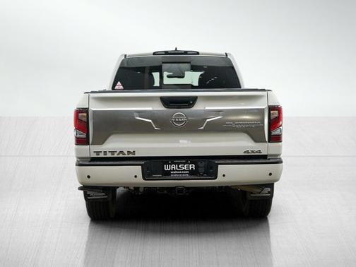 Pearl White Metallic 2023 Nissan Titan Platinum Reserve