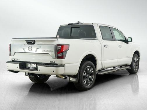 Pearl White Metallic 2023 Nissan Titan Platinum Reserve