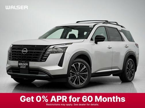 Everest White Pearl Tricoat 2026 Nissan Pathfinder Platinum