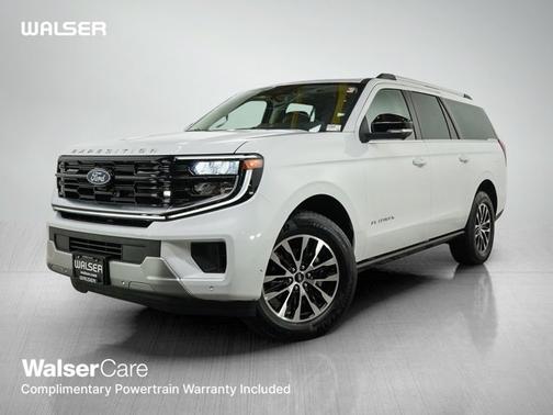 Oxford White 2025 Ford Expedition Max Platinum