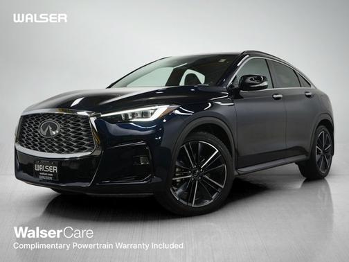 Hermosa Blue 2025 INFINITI QX55 SENSORY