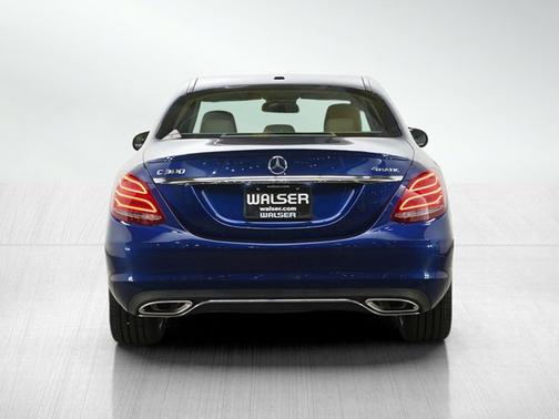 Brilliant Blue Metallic 2017 Mercedes-Benz C-Class C300 4MATIC