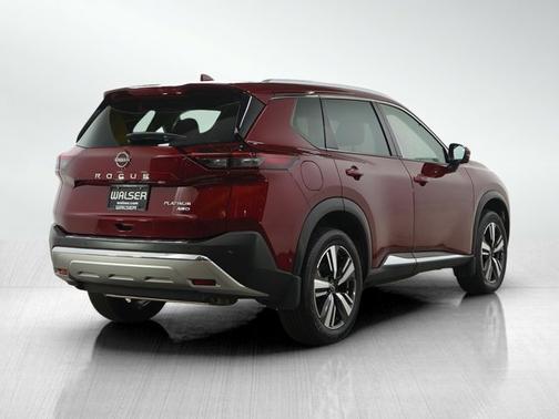 Scarlet Ember Tintcoat 2023 Nissan Rogue Platinum