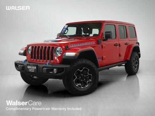 Firecracker Red Clearcoat 2021 Jeep Wrangler Unlimited Rubicon