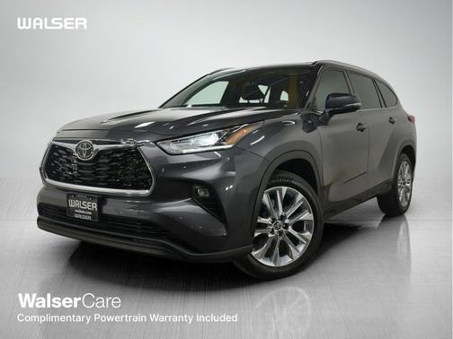 Magnetic Gray Metallic 2021 Toyota Highlander Limited