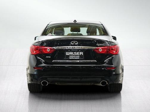 Black Obsidian 2015 INFINITI Q50 Sport