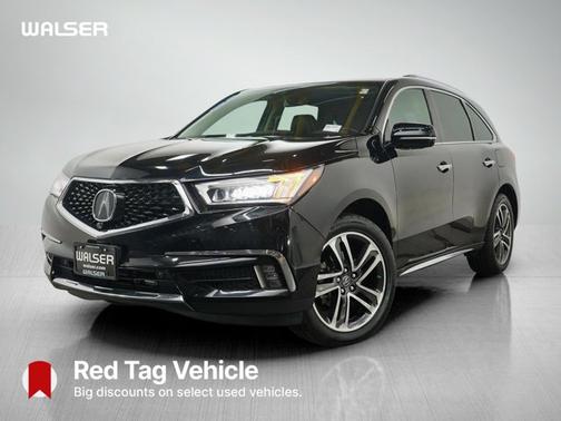 Black 2017 Acura MDX 3.5L w/Advance Package
