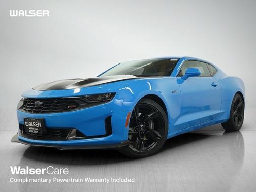 Rapid Blue 2022 Chevrolet Camaro LT1