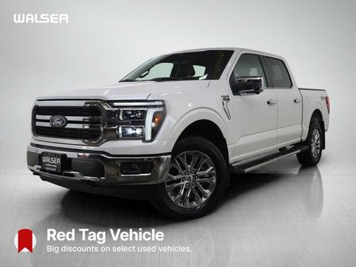 Star White Metallic Tri-Coat 2025 Ford F-150 LARIAT
