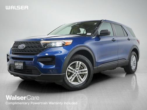 Blue Metallic 2023 Ford Explorer Base