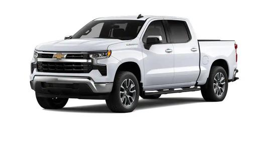Summit White 2026 Chevrolet Silverado 1500 LT