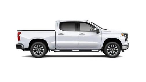 Summit White 2026 Chevrolet Silverado 1500 LT