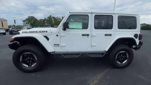 Bright White Clearcoat 2018 Jeep Wrangler Unlimited Rubicon