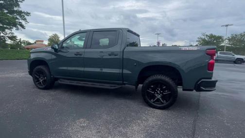 Cypress Gray 2026 Chevrolet Silverado 1500 Custom Trail Boss