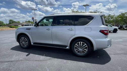 Brilliant Silver Metallic 2024 Nissan Armada SL 4WD