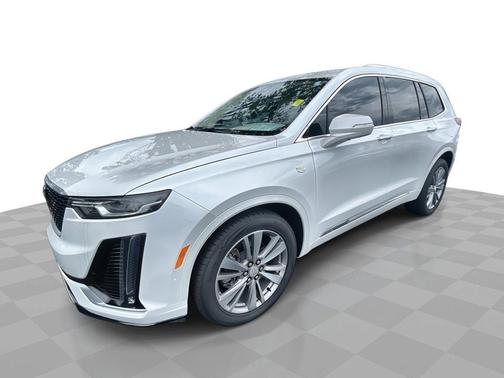Crystal White Tricoat 2021 Cadillac XT6 Premium Luxury FWD