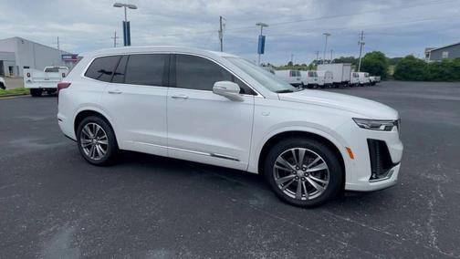 Crystal White Tricoat 2021 Cadillac XT6 Premium Luxury FWD