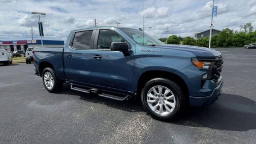 Lakeshore Blue Metallic 2024 Chevrolet Silverado 1500 Custom